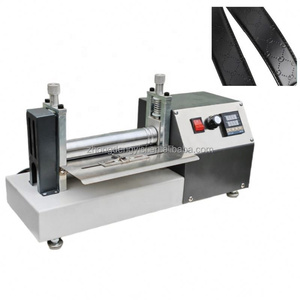Petite machine à refendre le cuir électrique automatique à moteur, contrôlée par PLC, avec vitesse réglable par engrenage, tension 220V/110V - Product Image 5