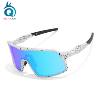 Autocollant Ukoly pour lunettes de soleil, protection UV400, impression personnalisée des verres, lunettes de soleil de sport surdimensionnées