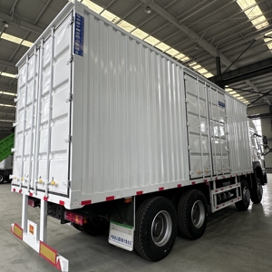 Used Sinotruk HOWO Heavy Duty 8x4 Commercial <strong>Truck</strong> with Sinotruck Box Cargo Van Diesel Fuel 12 Wheel Lorry <strong>Trucks</strong> for Sale - Product Image 1