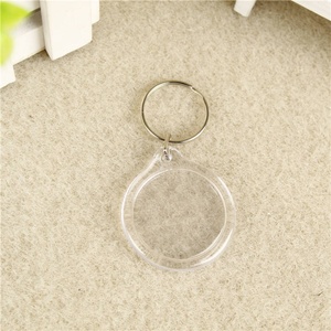 Acrylic Frame Key Chains Custom Shell Photo Tassel Charms Key Chains - Product Image 3