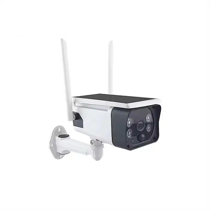 Камера видеонаблюдения с дистанционным монитором, Солнечная камера видеонаблюдения, Wi-Fi, уличная Водонепроницаемая беспроводная 1080p