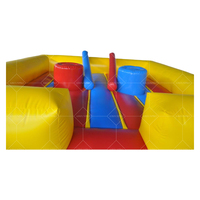 Arène de joute pour 2 personnes de haute qualité prix du jeu de combat de gladiateur gonflable interactif pour adultes en plein air