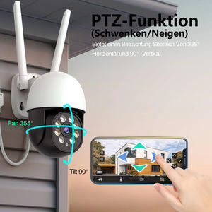 Smart PTZ <span class=keywords><strong>Camera</strong></span> 3MP HD WiFi <span class=keywords><strong>Camera</strong></span> Rastreamento automático Armazenamento em nuvem Áudio bidirecional Wide-Angel Câmera de segurança Dome ao ar livre - Product Image 3