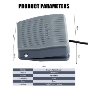 Pédale de commande pour tatouage 10A 250VAC TFS-201, adaptateur d'alimentation pour équipement de tatouage - Product Image 4