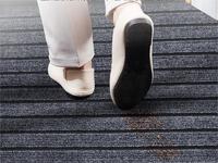 Alfombra de tiras, alfombra perforadora de agujas, Alfombra de siete rayas para pasillo, alfombrillas para puerta de cocina