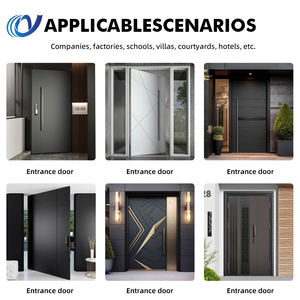 Chinese Nieuwe Luxe Deuren Super Grade Lawaai Preventieve Warmte Isolatie Vuurvaste Ijzeren Ingang Ontwerp Veiligheid Stalen Toegangsdeur - Product Image 4