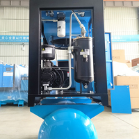 Compresseur d'air industriel 4-en-1 intégré 16 bars avec sécheur et réservoir, spécial découpe laser, 7,5KW 15KW 22KW 37KW