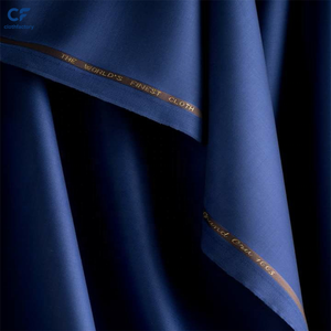 Tissu de costume en polyester/viscose tissé uni super doux, écologique, antistatique, poids moyen, 80/20, pour vêtements garçons et filles - Product Image 4