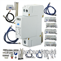Parafoudres T1 T2 SPD DC 1000V AC 275V 385V 20kA 40kA 1P PBT pour la protection contre la foudre des systèmes solaires photovoltaïques
