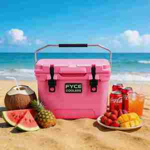 Glacière Isotherme Portable 20QT en LLDPE Rotomoulé avec Poignée, Haute Qualité, pour Camping, Pêche, Boissons et Aliments – Personnalisable – Vente en Gros - Product Image 1