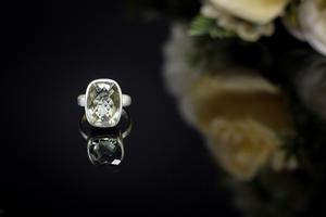 Fashionable <b>Silver</b> Natural Green Amethyst <b>Ring</b> Direct From India Statement Jewelry Beautiful for <b>Men</b> Women Wedding Party - Product Image 3