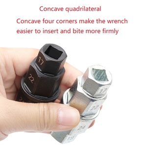 Llave <span class=keywords><strong>de</strong></span> vaso especial para husillo <span class=keywords><strong>de</strong></span> rueda delantera <span class=keywords><strong>de</strong></span> motocicleta, herramienta <span class=keywords><strong>de</strong></span> mantenimiento <span class=keywords><strong>de</strong></span> motocicleta, enchufe cóncavo <span class=keywords><strong>de</strong></span> cuatro esquinas - Product Image 6