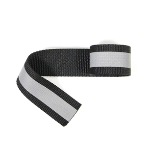 Băng Ruy Băng Vải Phản Quang Màu Bạc An Toàn Màu Đen Dải Trang Trí Được May Trên Quần Áo An Toàn, Áo Phản Quang, Lều, Ba Lô - Product Image 3