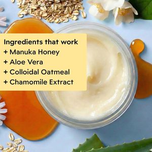 <span class=keywords><strong>Crema</strong></span> Lenitiva al Miele di Manuka - <span class=keywords><strong>Crema</strong></span> Idratante Profonda per Eczema con Avena Colloidale - Sollievo Istantaneo al Miele di Manuka per Pelle Secca e Pruriginosa - Product Image 2