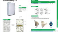 Boîte de dérivation électrique LCELE en plastique ABS PC IP66 S31 60A et 200A, meilleure qualité et bon prix