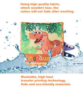 Spot Nuevos productos My First With Mordedor Aprendizaje sensorial Libros de juguetes suaves <span class=keywords><strong>Libro</strong></span> de <span class=keywords><strong>tela</strong></span> para bebés - Product Image 4