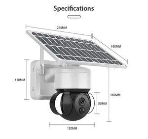 Lâmpada led iluminação câmera cctv 360 graus wifi ip cam com boa visão noturna