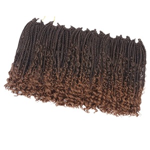 Treccia a tre fili WaveAfrican all'uncinetto, stile europeo-americano, per <span class=keywords><strong>extension</strong></span> di capelli intrecciati da <span class=keywords><strong>donna</strong></span>. - Product Image 5