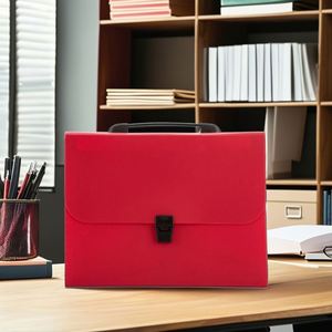 A4 Letter Size PVC Expanding <b>File</b> Folder with Handle Portable <b>Document</b> Holder and Presentation Folder Accessories - Product Image 4
