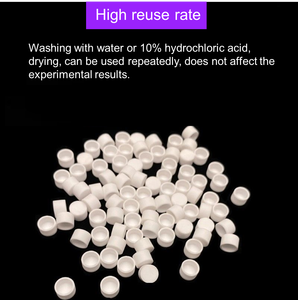 Creuset en céramique d'alumine avec couvercle pour analyse thermique DSC TGA DTA Équipement de laboratoire résistant aux hautes températures - Product Image 5