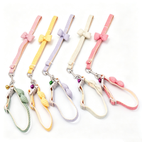 Ensemble laisse tressée pour chien et harnais de poitrine réglable, poignée rembourrée anti-torsion, kit de promenade pour chiens de taille moyenne à grande