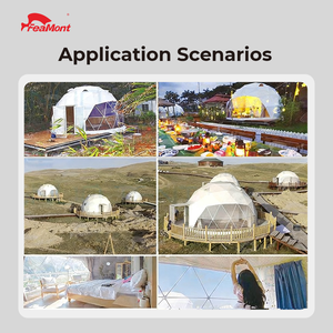 Dôme géodésique de grande taille FEAMONT, tente d'événement avec structure en aluminium pour mariages, expositions et stations de glamping - Product Image 3
