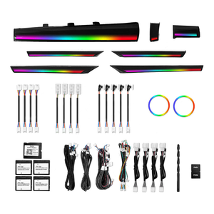 Luce Ambientale per Auto con Guida a Destra per <span class=keywords><strong>Honda</strong></span> <span class=keywords><strong>Civic</strong></span> 10a Generazione 2016-2021, Accessori per Illuminazione Interna RHD - Product Image 1