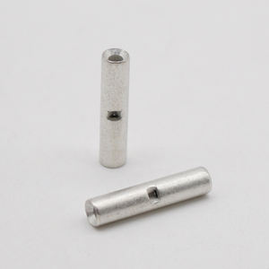 Anpassbare Kupfer-Zinn-Beschichtete Rohrförmige Drahtverbinder Stoßverbinder Kabelschuhe Crimpklemmen 26-600AWG für Automobilanwendungen ZLX - Product Image 1