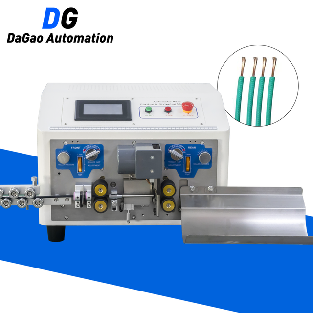 DG-505B Automatic Wire Cable Cutting Stripping Twisting Machine AC110V/220V High Efficiency for Harness Processing