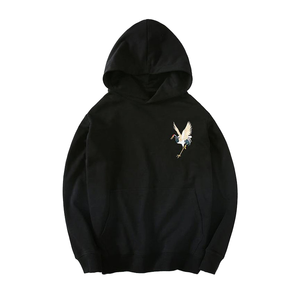 Sweat à capuche long décontracté pour homme avec broderie professionnelle et poche, service de personnalisation, fourniture d'usine ODM - Product Image 1