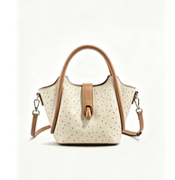 Sacs pour femmes en cuir véritable motif autruche, sacs de style premium, sacs seau, sacs à bandoulière tendance nouveau modèle 2026 pour femmes