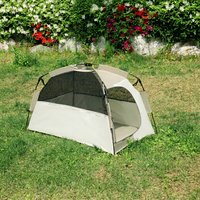 Tente de camping pour animaux de compagnie, légère, quatre saisons, imperméable 2000-3000 mm, pliable, renforcée en fibre de verre, adaptée aux chiens