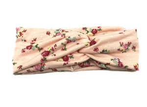 Yilibei, venta al por mayor, accesorios para el cabello con estampado bohemio, envolturas para la cabeza de tela ancha, bandas elásticas cruzadas populares para Niñas para mujeres
