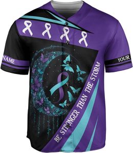 Goalkeepershirt soccer Prevention Baseball Jersey,Mental Health Support Baseball <b>Shirt</b> for <b>Men</b> and Women Suicide US - Product Image 5