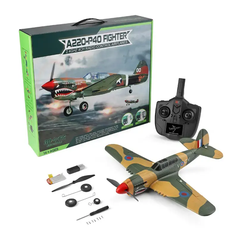 EPT 2,4g Control remoto avión de combate juguete modelo juguetes avión Wltoys