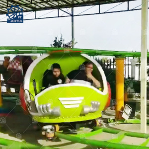 รถไฟเหาะขนาดมินิแบบสไลด์ขนาด20ที่นั่งรถไฟไฟฟ้าสำหรับสวนสนุกกลางแจ้ง - Product Image 2