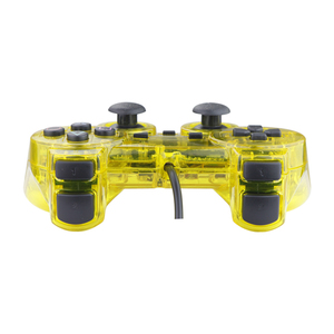Modelo Especial gamepad para ps2 <span class=keywords><strong>pc</strong></span> con amarillo <span class=keywords><strong>color</strong></span> transparente para el controlador ps 2 cable Joystick joypads - Product Image 5