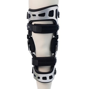 Pelindung serat karbon berengsel medis untuk fraktur meniskus cedera ligamen Post Op fiksasi - Product Image 2