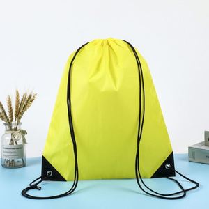 Vibrant Sport Utility <b>Backpack</b> Waterproof Polyester <b>Drawstring</b> Design for Marathons Outdoor Events Printing Available - Product Image 5