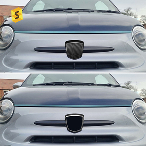 กล่องติดตั้งคาร์บอนไฟเบอร์แท้ Shasha Carbon Front Label Box อุปกรณ์ตกแต่งภายในสำหรับ Fiat <span class=keywords><strong>500</strong></span> ABARTH 595 695 ทุกรุ่น - Product Image 6