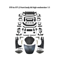 Kit de Carrocería Tegarry 970 Actualizado al Estilo 971.2 2023 Turbo 1:1 para Panamera 970 2010-2016 JHBSJ044, Material PP, Fácil Instalación