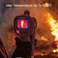 Caméra thermique multifonctionnelle tout-en-un MF500 pour la lutte contre les incendies avec résolution 384x288 et détecteur de rayonnement nucléaire