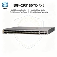 Cisco Nexus N9K-C93180YC-FX3 48x25G SFP28 6x100G QSFP28 Commutateur de centre de données géré L2 L3 3.6Tbps ACI NX-OS VXLAN ToR Leaf Spine