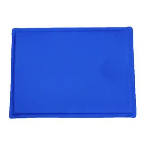 Sommerliche, faltbare, weiche Kühlmatte für Haustiere – runde Cartoon-Seidenstoffmatte für Katzen & Hunde - Product Image 2