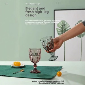 <span class=keywords><strong>Verre</strong></span> à <span class=keywords><strong>vin</strong></span> rouge à <span class=keywords><strong>pied</strong></span> haut, capacité 101-200 ml, impression de logo disponible, mignon et compact pour la maison - Product Image 3