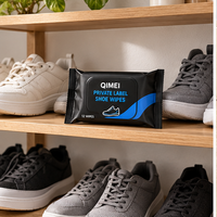 Lingettes pour chaussures OEM ODM sous marque privée, avec conception personnalisée, format et quantité d'emballage sur mesure