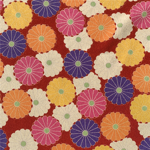 Hoa Văn Nhật Bản 100% Polyester Thiết Kế Tùy Chỉnh In Hoa Vải - Product Image 6