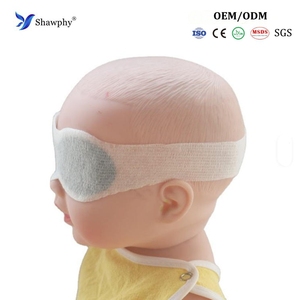 Shawphy Parche Ocular Elástico para Bebés <span class=keywords><strong>con</strong></span> <span class=keywords><strong>Ictericia</strong></span>, Antifaz para Dormir que Evita la Luz, Almohadilla Ocular para Recién Nacidos - Product Image 1