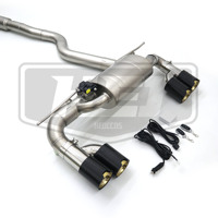 Pour F32 F33 F36 435I 3.0T N55 – Échappement Catback Performance Style M4 Amélioré avec Embouts Professionnels en Acier Inoxydable Doré
