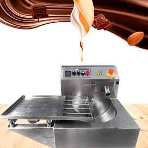 Máquina de fusión de templado de chocolate de alta calidad con más opciones de capacidad